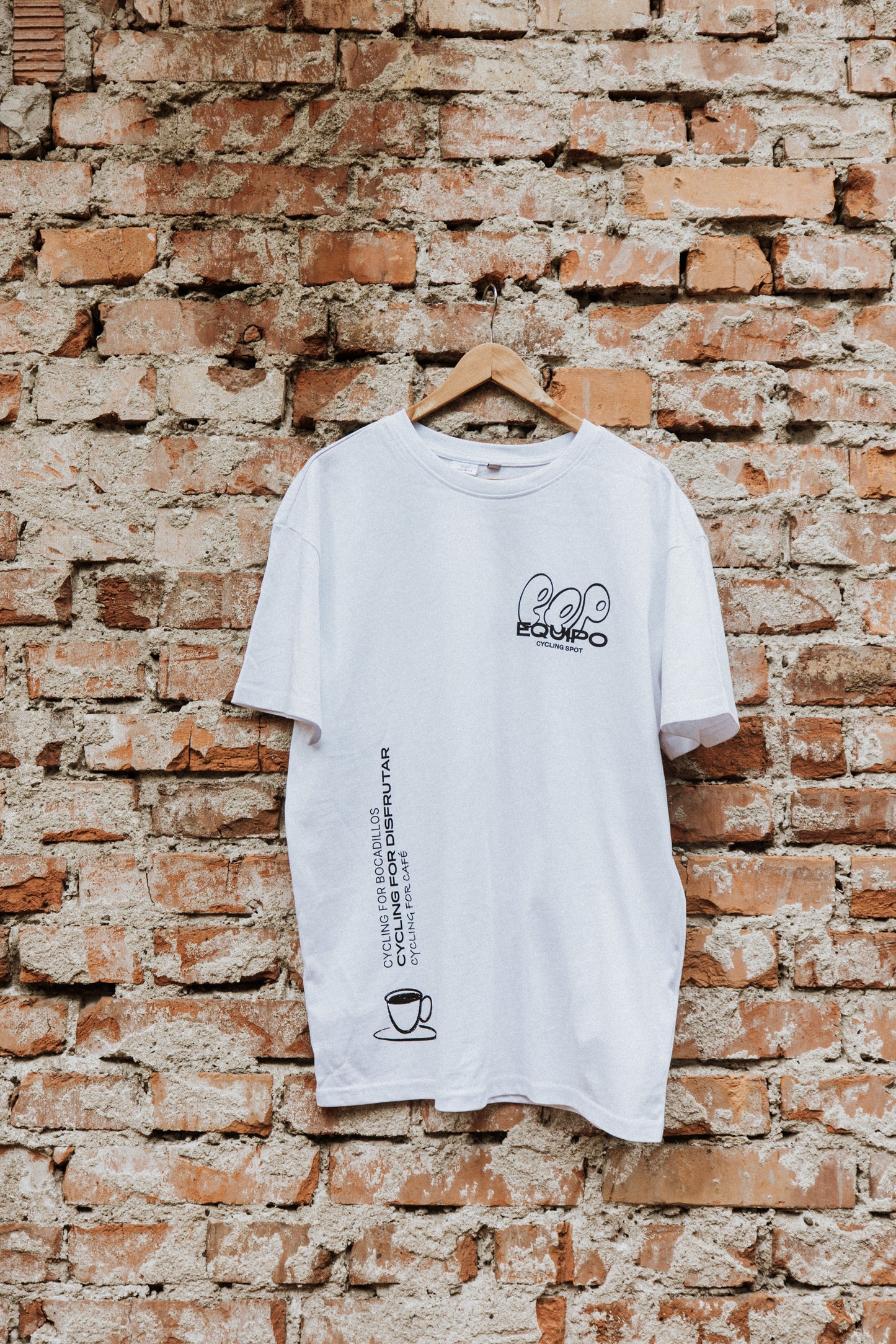 t-shirt EQP - white